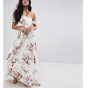 Boohoo Of the Shoulder Dress